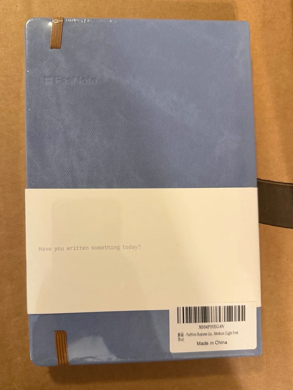 Notebook Hardcover A5 Lined 1PC School Work Office Journal Light Steel Blue OW